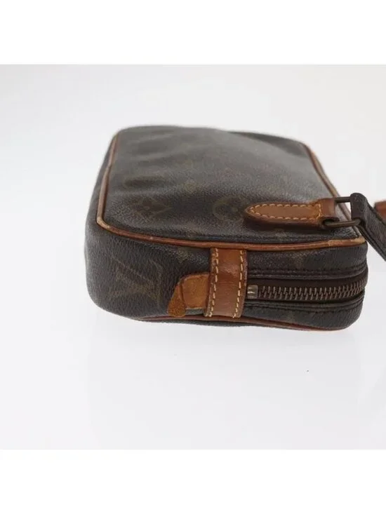 Authentic LOUIS VUITTON Monogram Marly Bandouliere Shoulder Bag M51828 LV - Picture 10 of 16